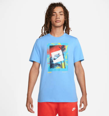 Áo Thể Thao tay ngắn thời trang Nam AS M NSW TEE HEATWAVE PHOTO