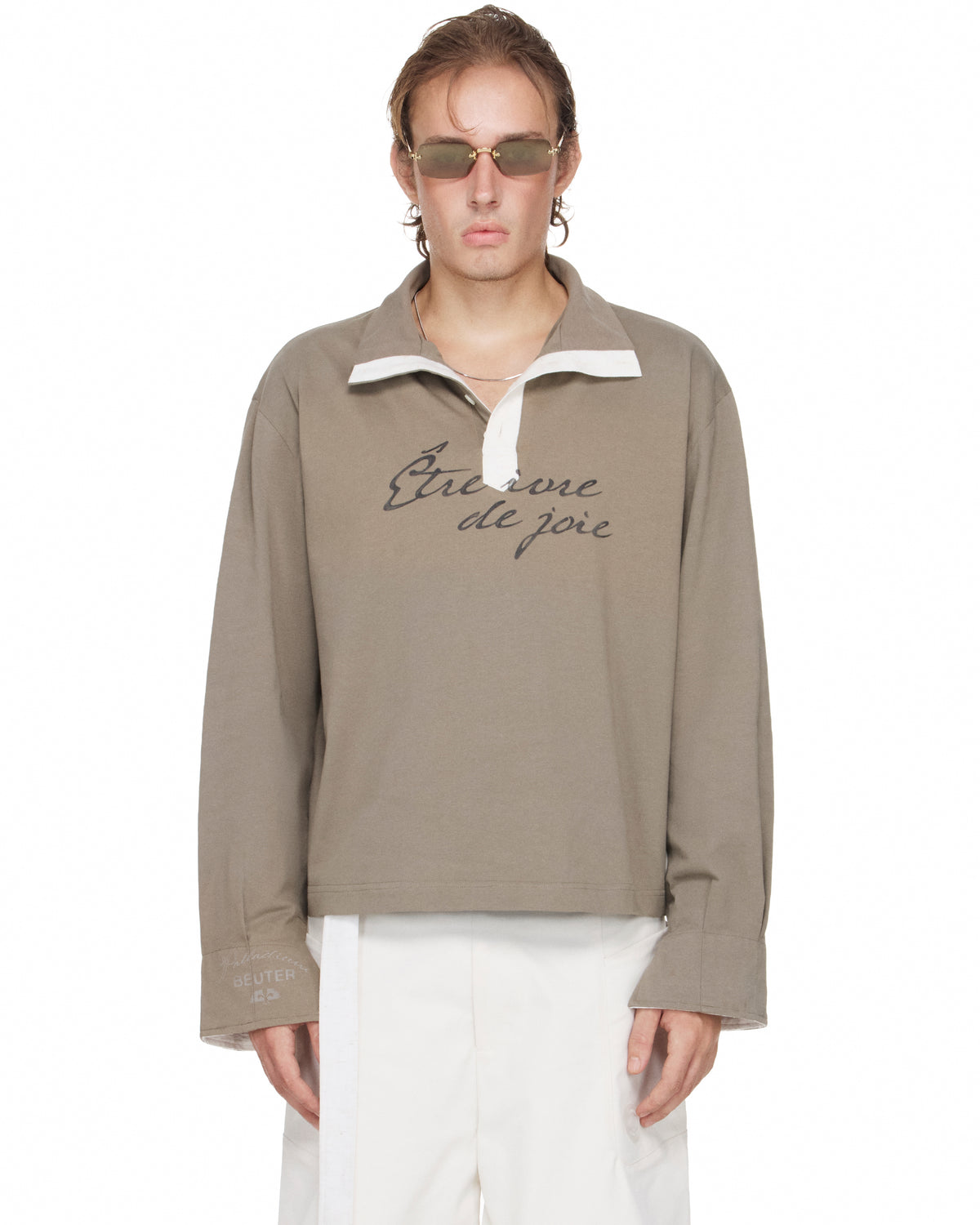 Áo Tay Dài Thời Trang Nam Palladium X Beuter Boxy Long Sleeve Polo