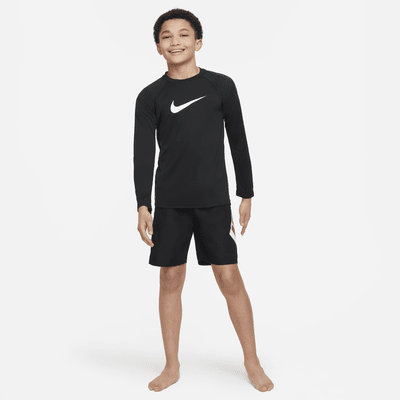 Áo Bơi Thể Thao Bé Trai Nike Swim Long Sleeve Hydroguard