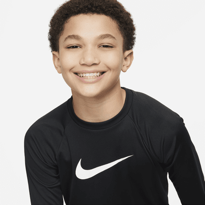 Áo Bơi Thể Thao Bé Trai Nike Swim Long Sleeve Hydroguard