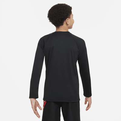 Áo Bơi Thể Thao Bé Trai Nike Swim Long Sleeve Hydroguard