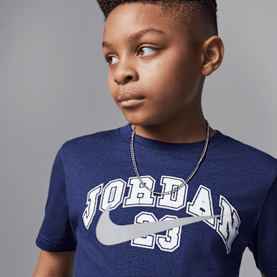 Áo Thể Thao Bé Trai Nike Jordan Jdb Mj Flt Mvp Jm Hbr 23 Ss Te