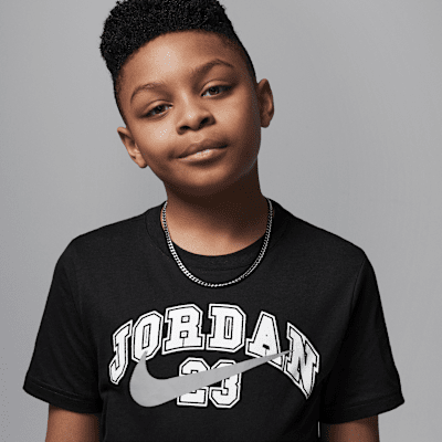 Áo Thể Thao Bé Trai Nike Jordan Jdb Mj Flt Mvp Jm Hbr 23 Ss Te