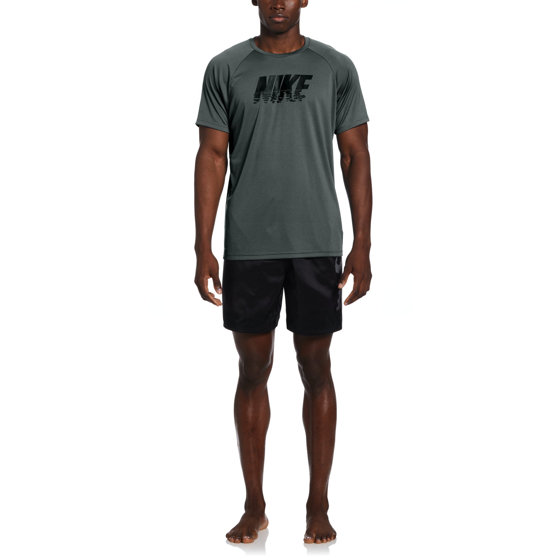 Áo Bơi Thể Thao Nam Nike Swim Short Sleeve Hydroguard
