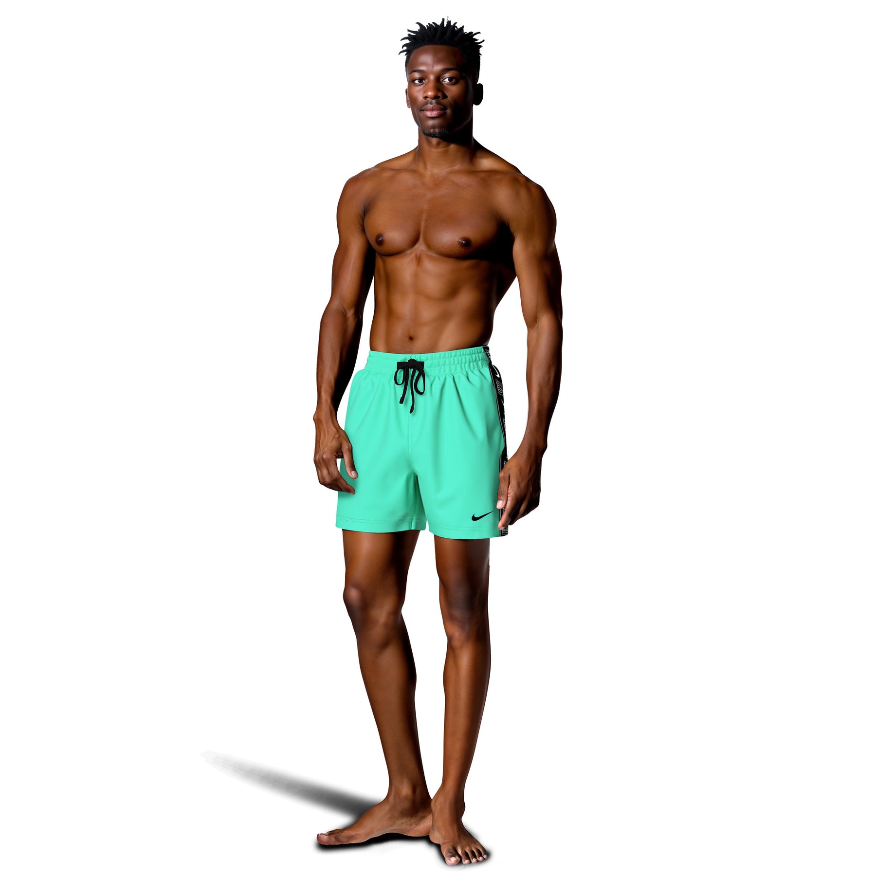 Quần Bơi Thể Thao Nam Nike Swim Nike Logo Tape Lap 5" Volley Short