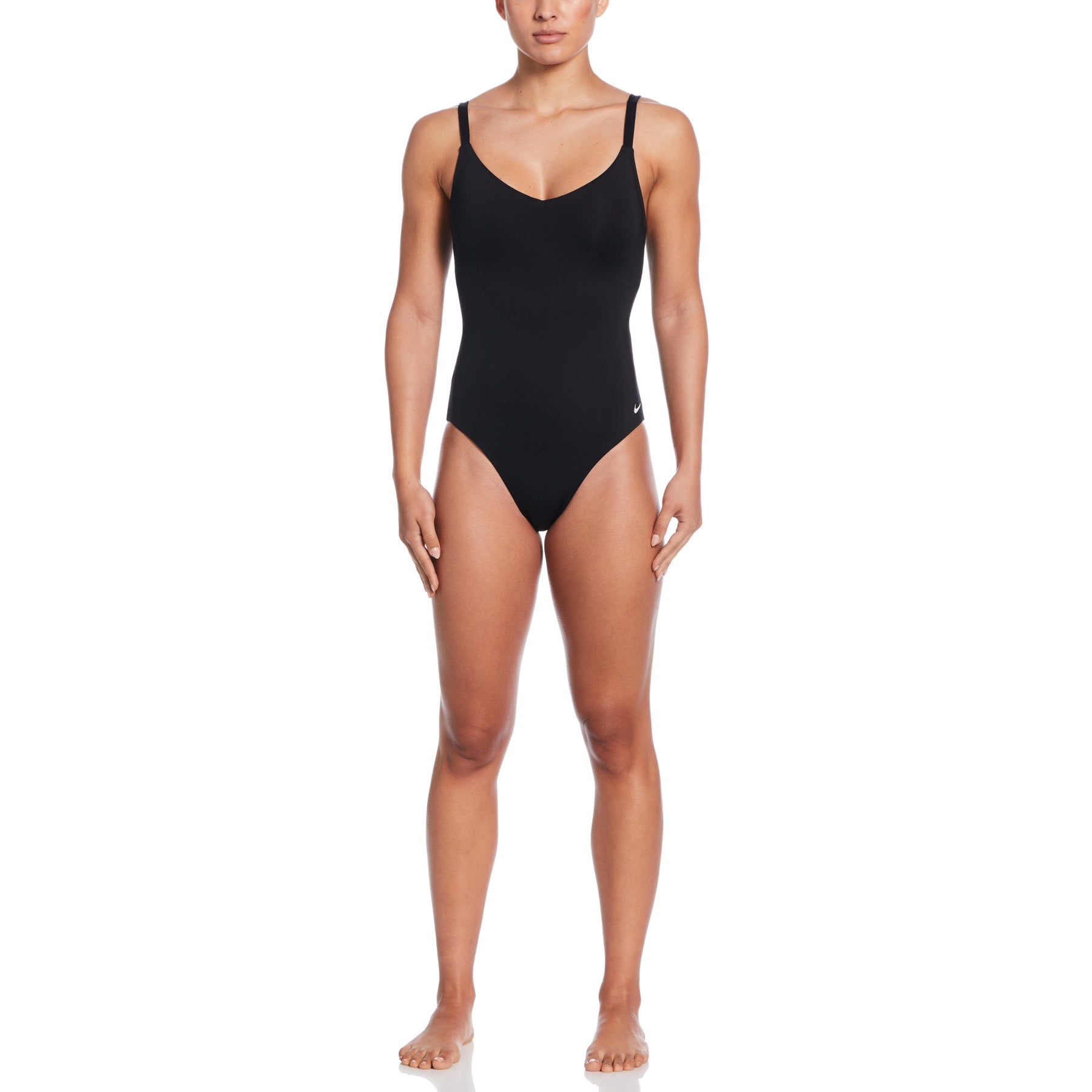Đồ Bơi Một Mảnh Thể Thao Nữ Nike Swim V-Neck One Piece
