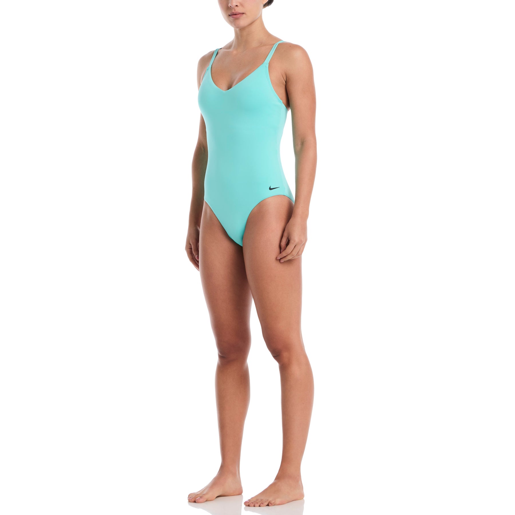 Đồ Bơi Một Mảnh Thể Thao Nữ Nike Swim V-Neck One Piece