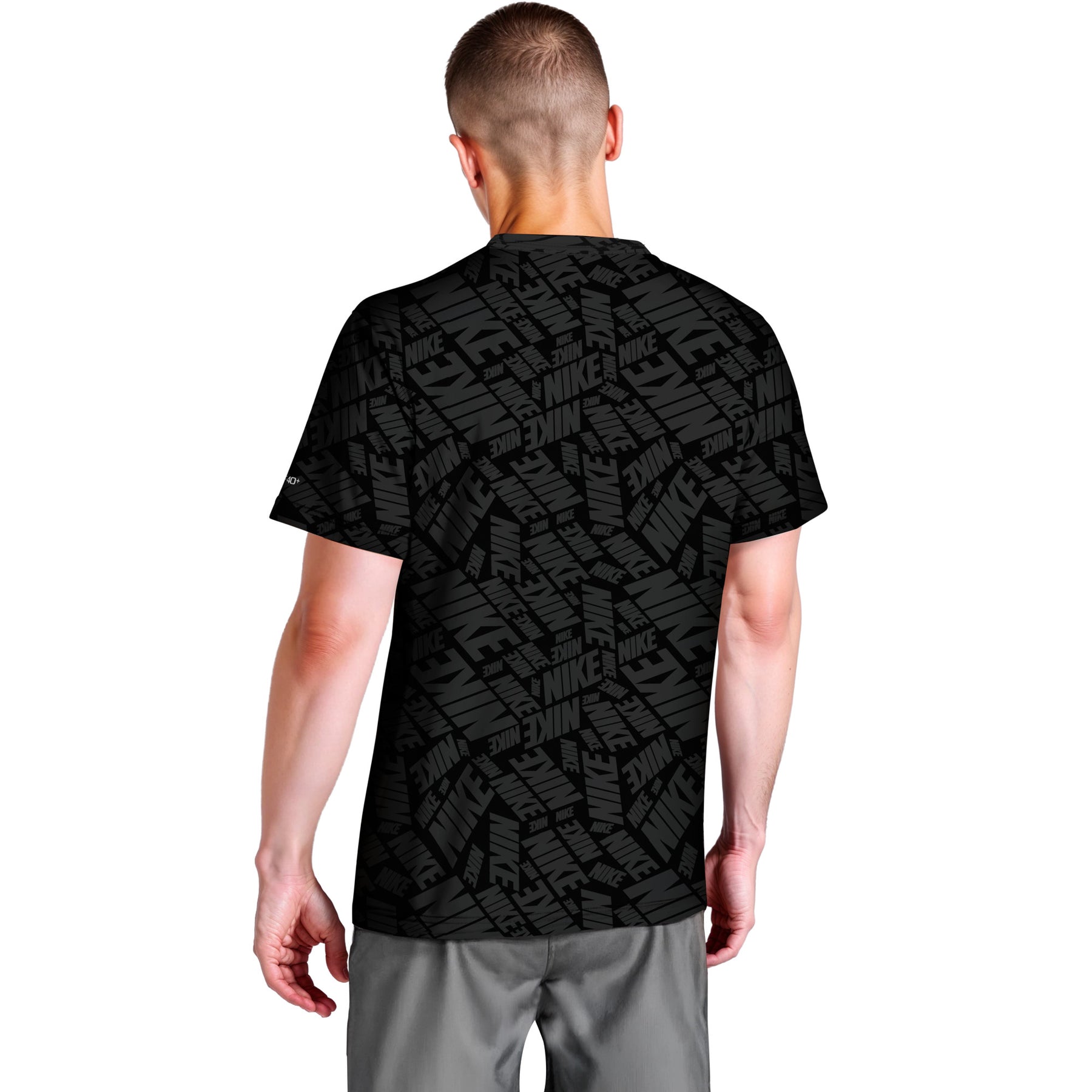 Áo Bơi Thể Thao Nam Nike Swim Nike Fall Embossed Hydro Short Sleeve Hydroguard