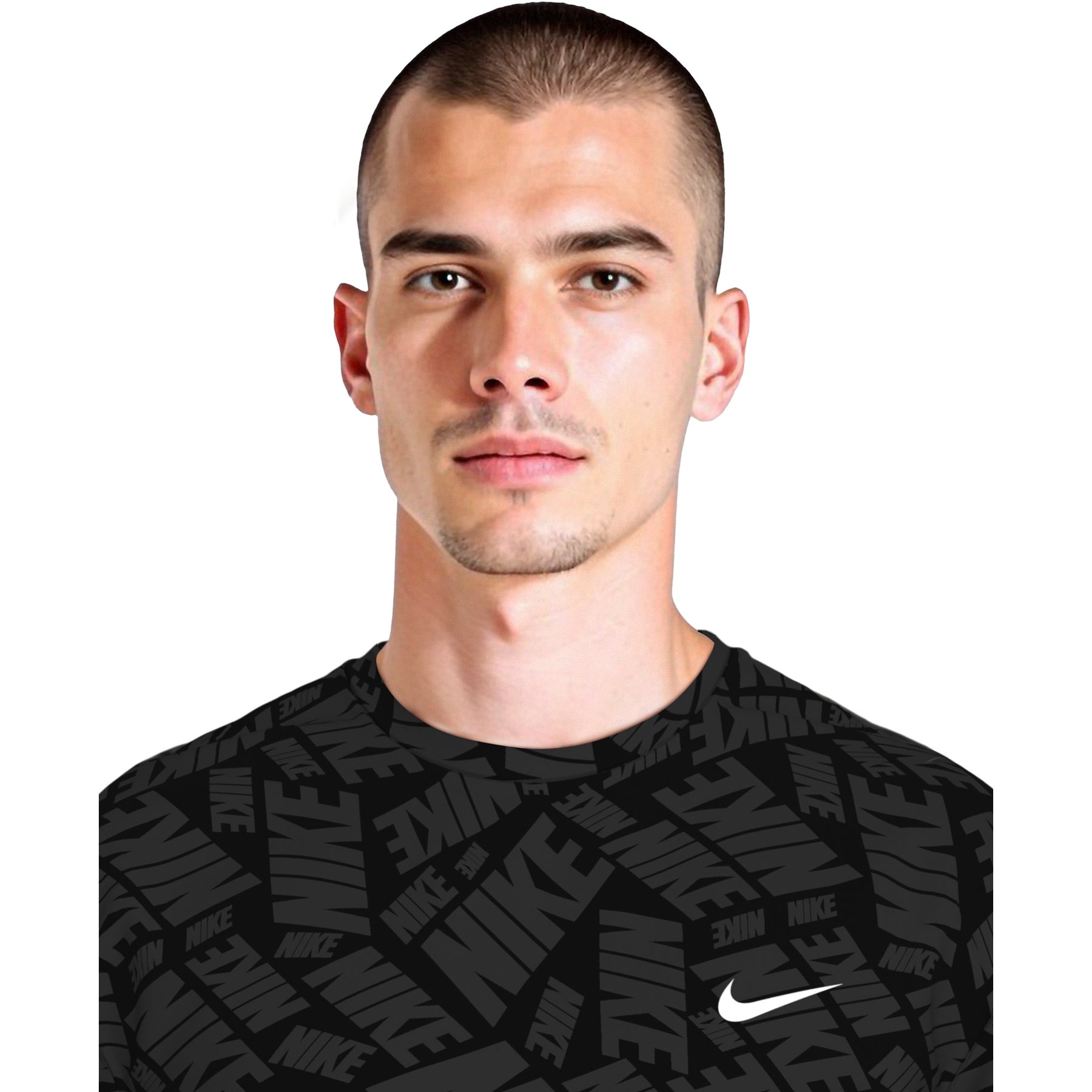 Áo Bơi Thể Thao Nam Nike Swim Nike Fall Embossed Hydro Short Sleeve Hydroguard