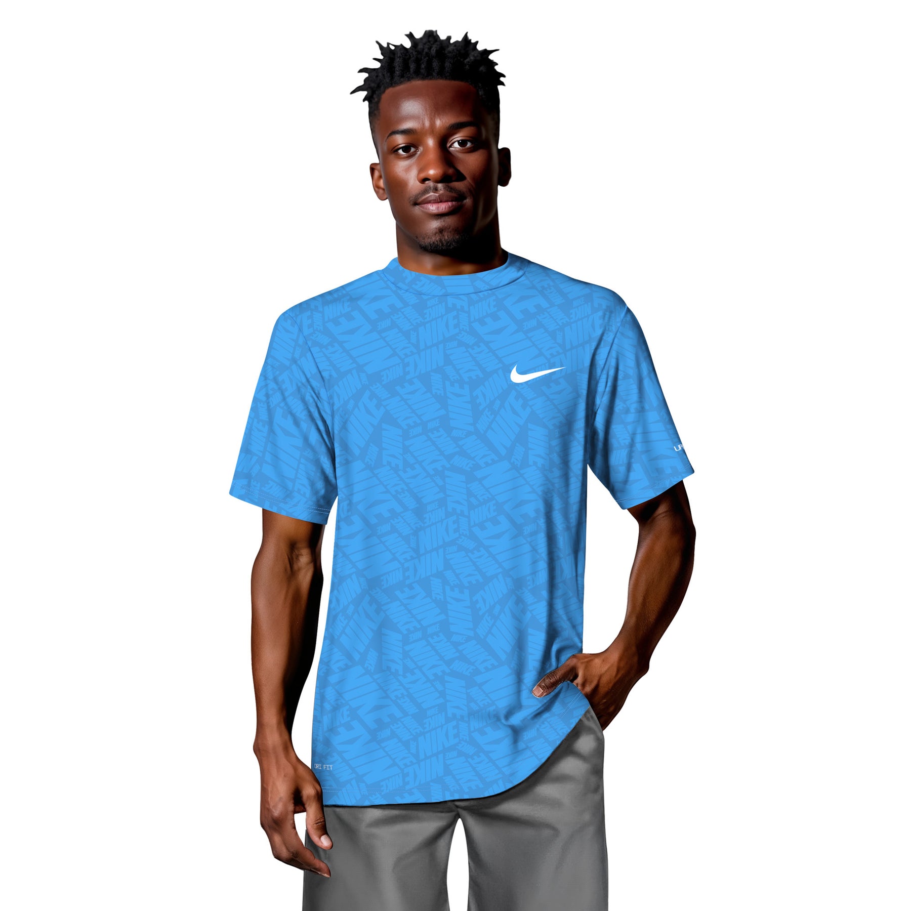 Áo Bơi Thể Thao Nam Nike Swim Nike Fall Embossed Hydro Short Sleeve Hydroguard