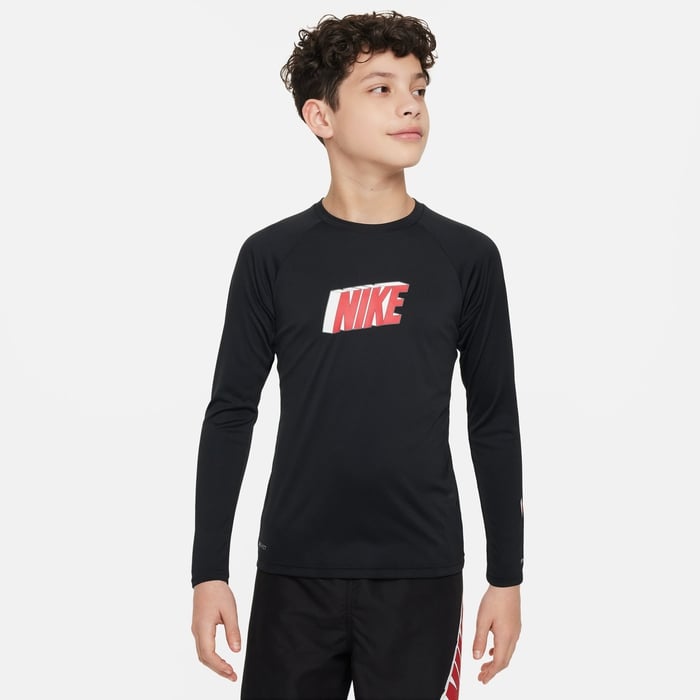 Áo Bơi Thể Thao Bé Trai NIKE YOUNG BOYS LONG SLEEVE HYDROGUARD