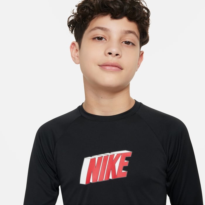 Áo Bơi Thể Thao Bé Trai NIKE YOUNG BOYS LONG SLEEVE HYDROGUARD