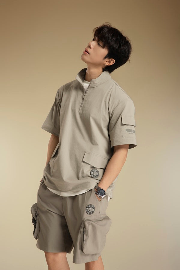 Áo Thể Thao Thời Trang Unisex Palladium High-Neck Utility Style T-Shirt PALLAPEAK