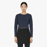 Áo Thể Thao Prospecs Nữ Semi-Crop Round T-Shirt (W)Wt-F522