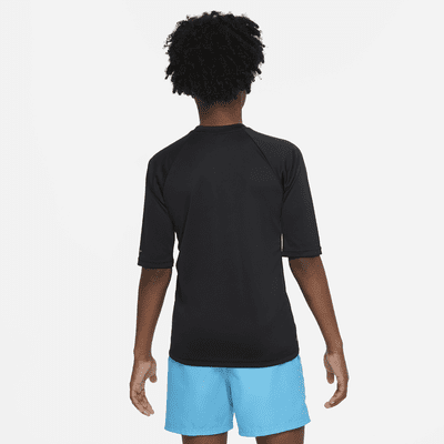 Áo Bơi Thể Thao bé trai Nike Swim SHORT SLEEVE HYDROGU