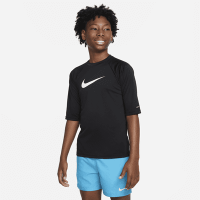 Áo Bơi Thể Thao bé trai Nike Swim SHORT SLEEVE HYDROGU