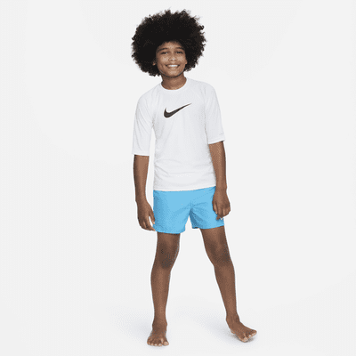 Áo Bơi Thể Thao bé trai Nike Swim SHORT SLEEVE HYDROGU