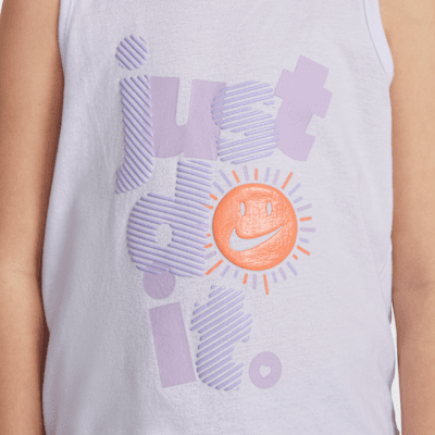 Bộ Áo Quần Thể Thao Thời Trang Bé Gái Nike Nkg Sunny Swoosh Tank Short Se