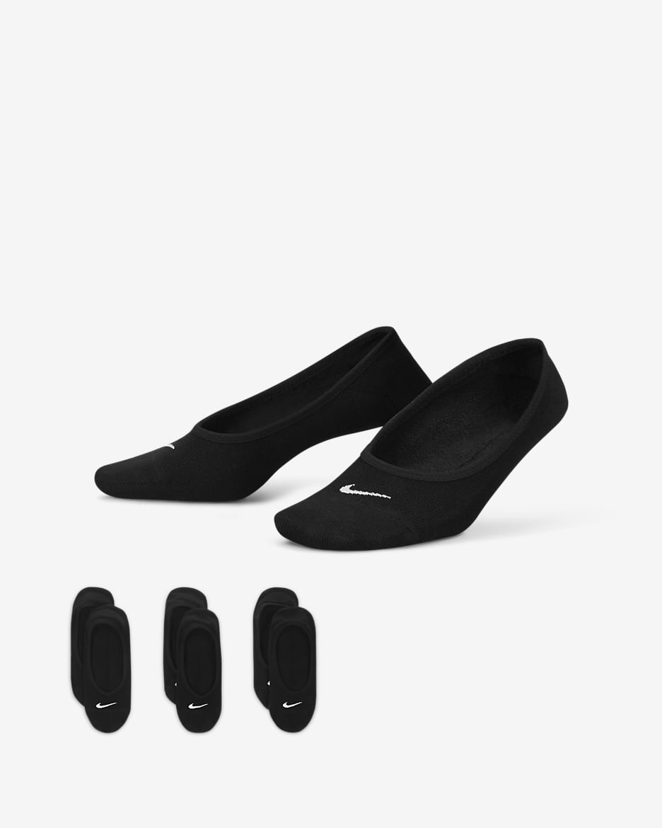 Vớ Thể Thao Nữ NIKE Lightweight No-Show (3 đôi)