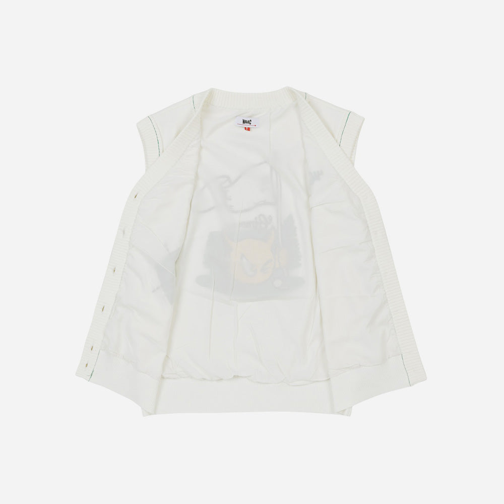 Áo Golf Nữ WAAC Women Club Embroidery Sleeveless Cardigan