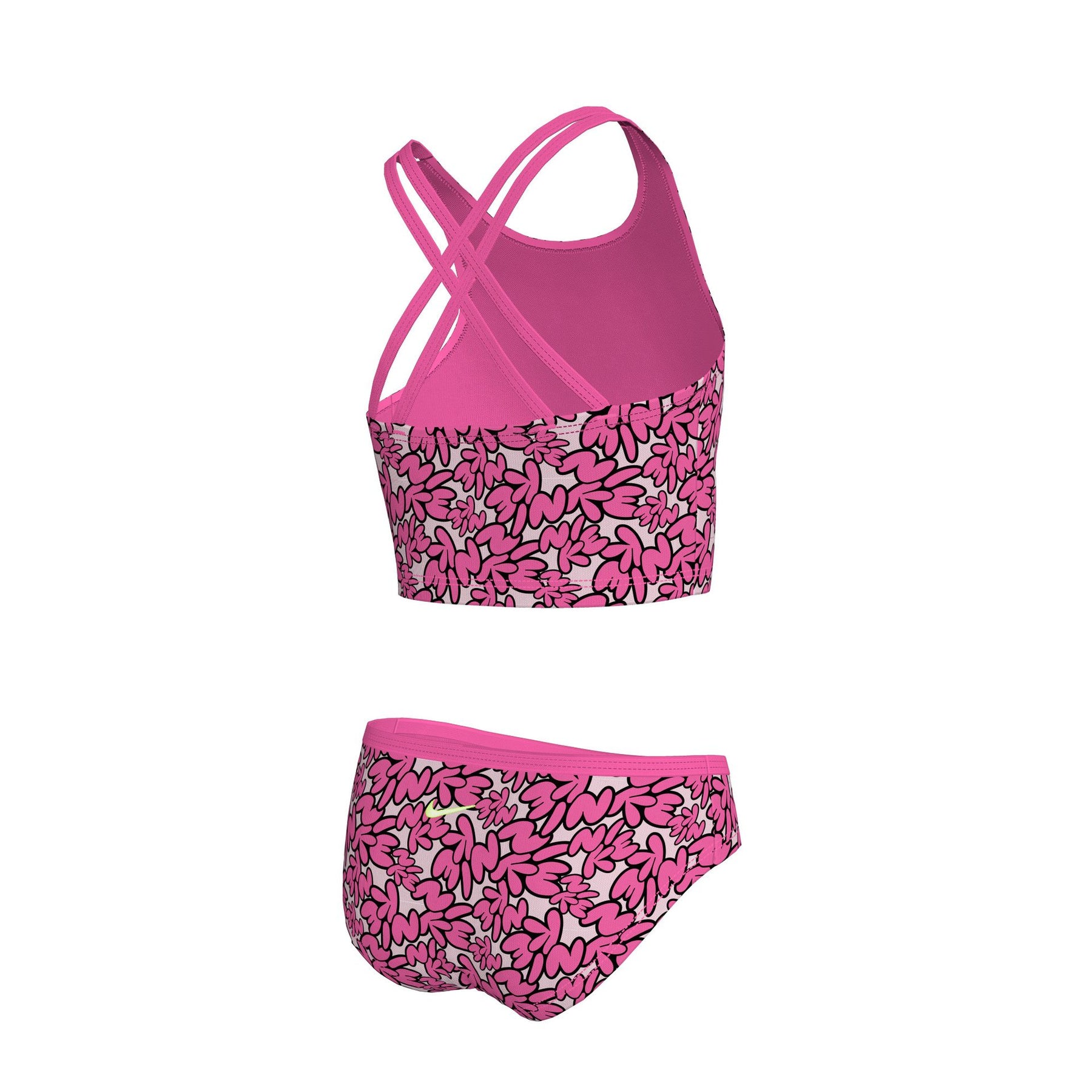 Đồ Bơi Thể Thao Hai Mảnh Bé Gái Nike Swim Spiderback Midkini Set