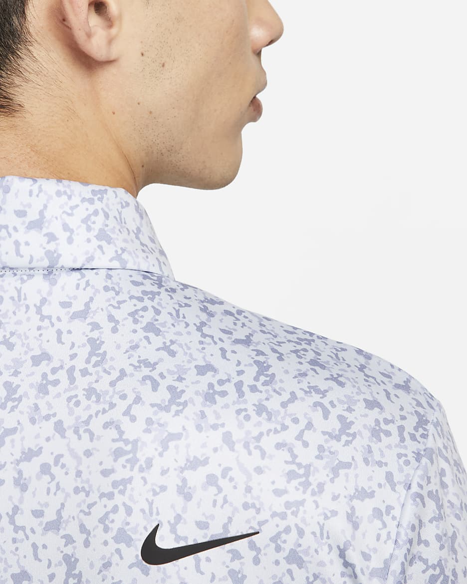 Áo Golf Polo Tay Ngắn Nam Nike Asm Nk Df Tour Polo Micro Camo