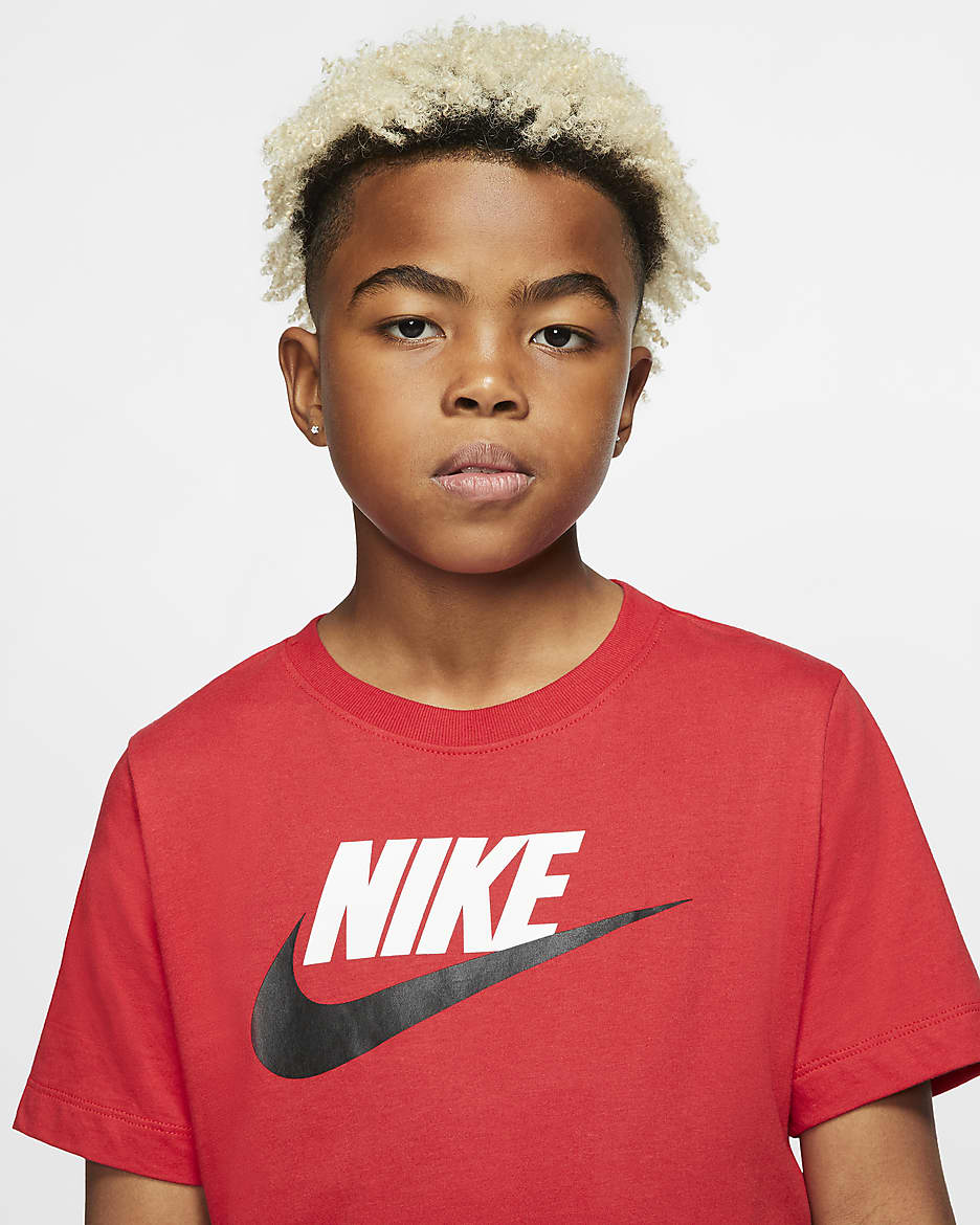 Áo Thể Thao Tay Ngắn Thời Trang Trẻ Em Bé Trai Nike K Nsw Tee Futura Icon Td