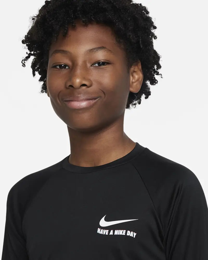 Áo Bơi Bé Trai NIKE SWIM LONG SLEEVE HYDROGUA Góc 3