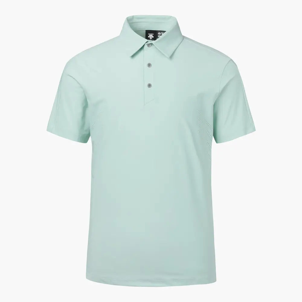 Áo Golf Descente Nam S-Pro Punching Collar T-Shirt Xanh Nc Bin Nht / S
