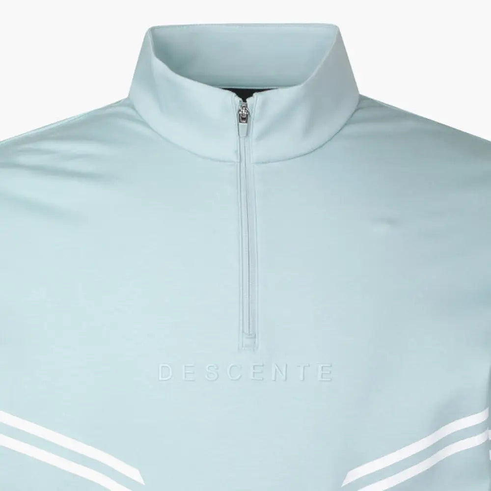 Áo Golf Descente Nam Spirit Printing Loosefit Half Neck T-Shirt Xanh Dng / S