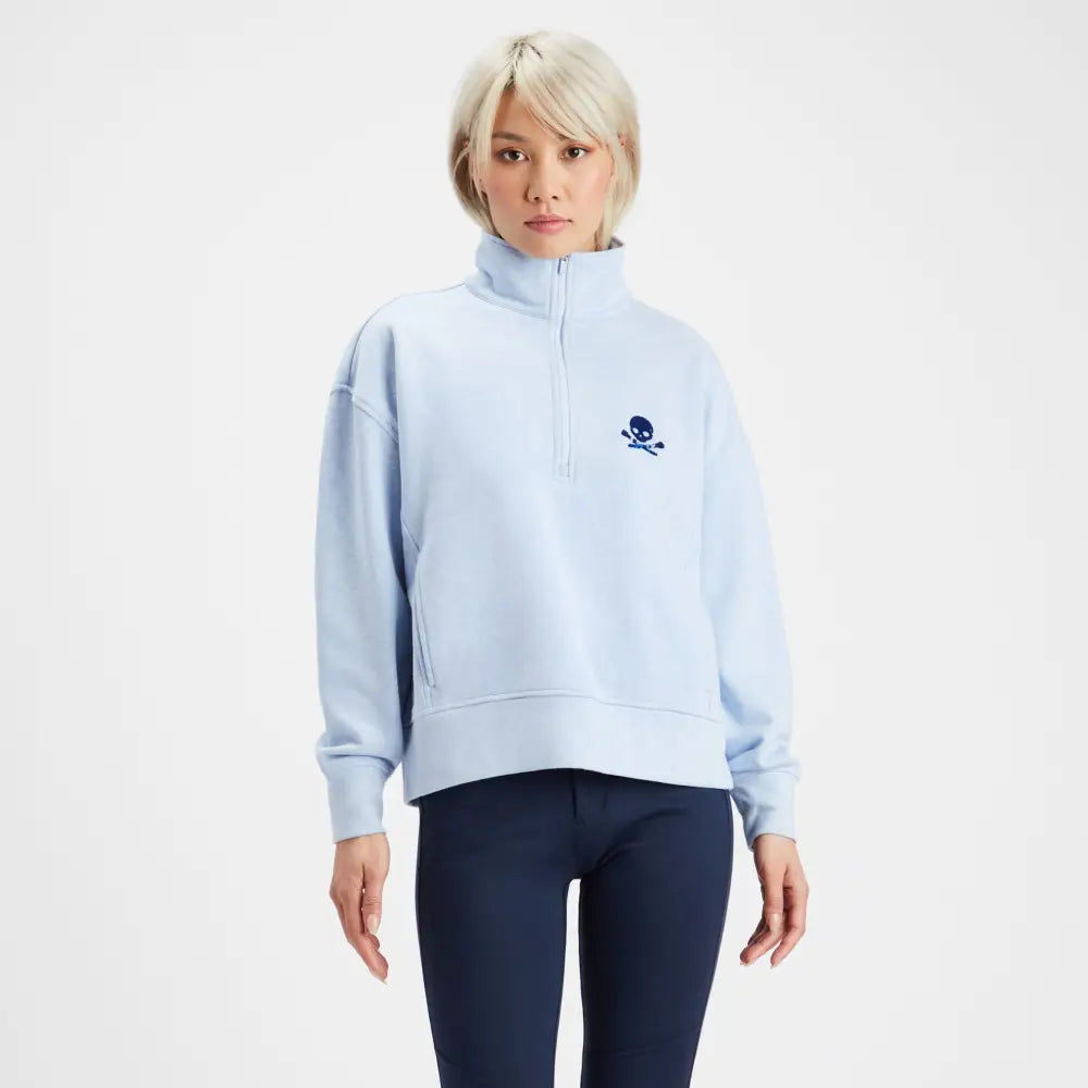Áo Khoác Th Thao G/Fore N Skull & Ts 1/4 Zip Sweatshirt