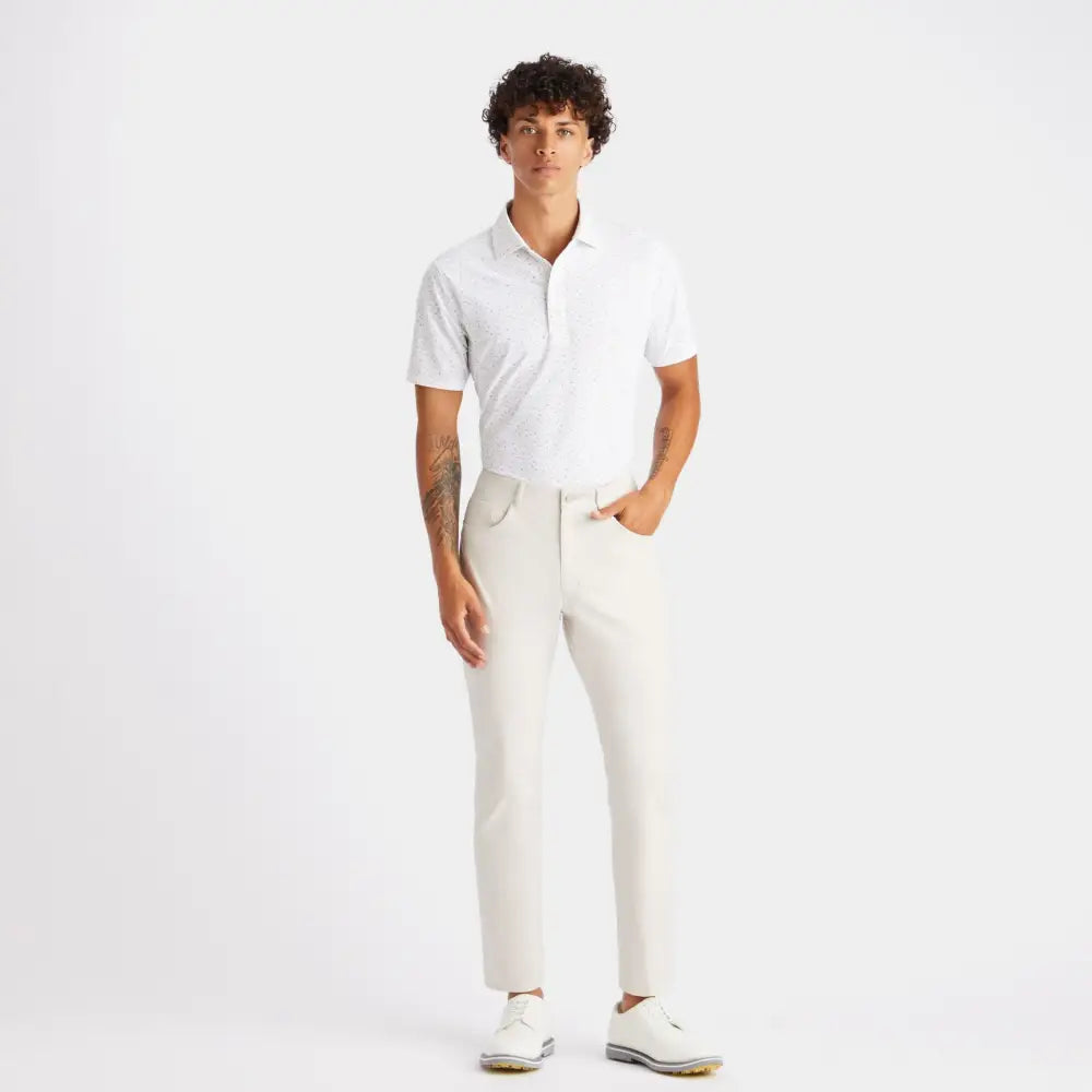 Áo Polo Tay Ngn Golf G/Fore Nam Aye Papi Tech Piqué Slim Fit