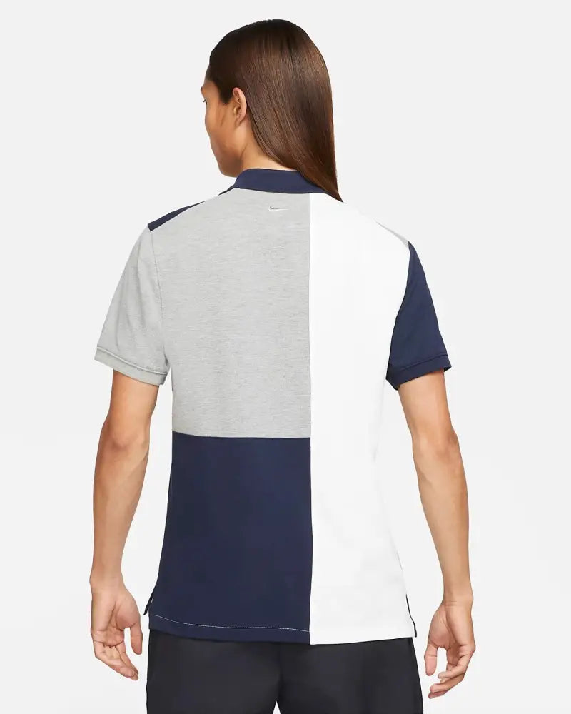 Áo Polo Tay Ngn Nam Nike Drifit Colored- Blocked Xanh Dng / M Golf