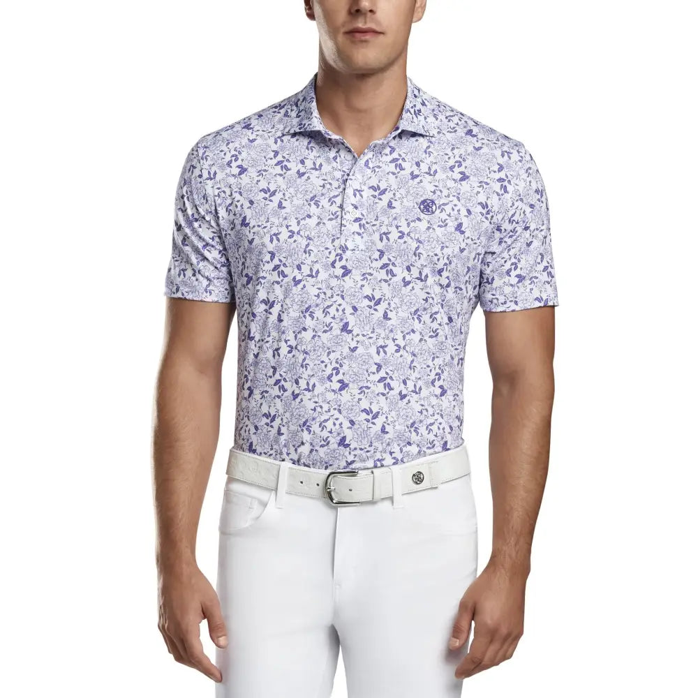 Áo Polo Tay Ngn Th Thao G/Fore Nam Floral Golf