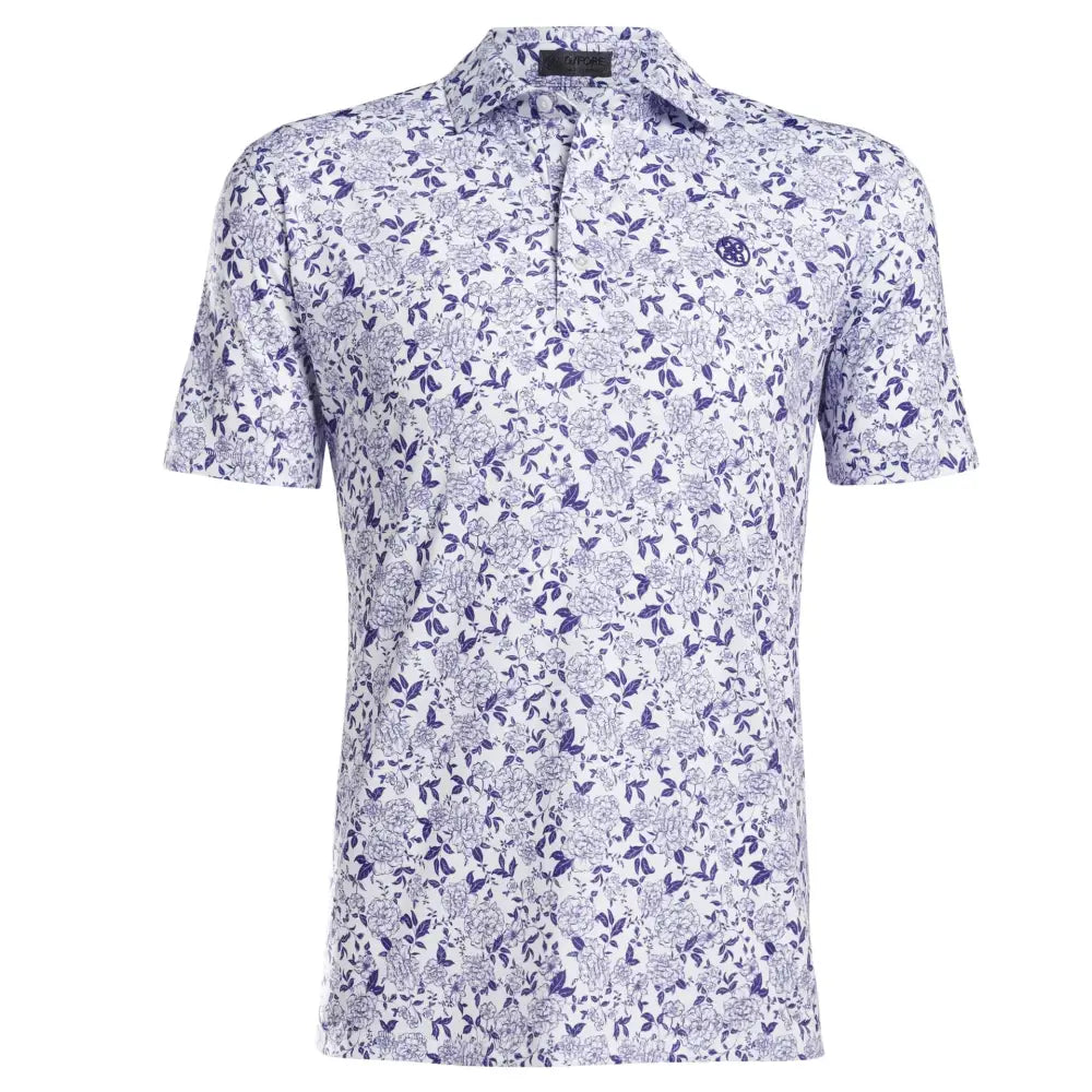 Áo Polo Tay Ngn Th Thao G/Fore Nam Floral Trng / L Golf