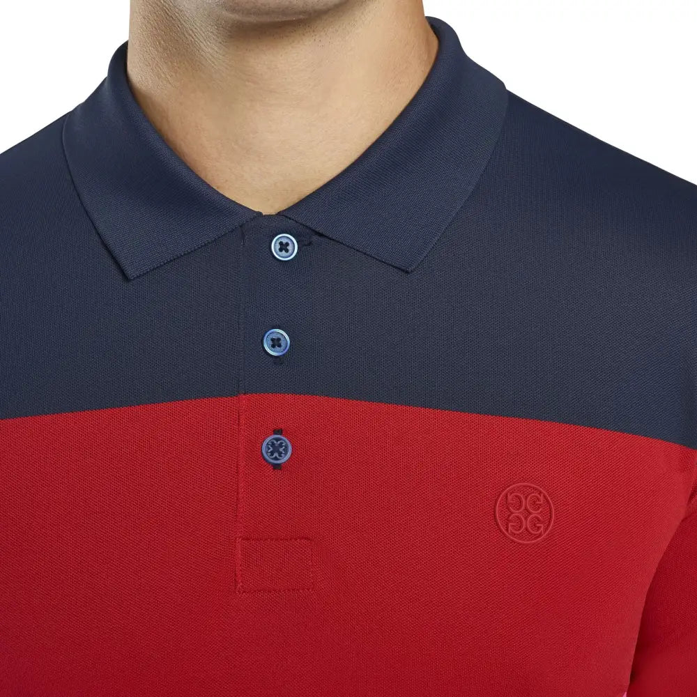 Áo Polo Tay Ngn Th Thao G/Fore Nam Multi Stripe Golf