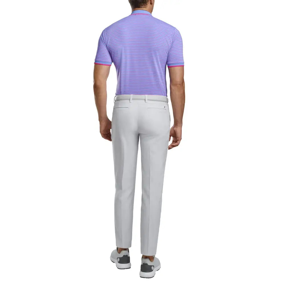 Áo Polo Tay Ngn Th Thao G/Fore Nam Perforated Wide Stripe Golf