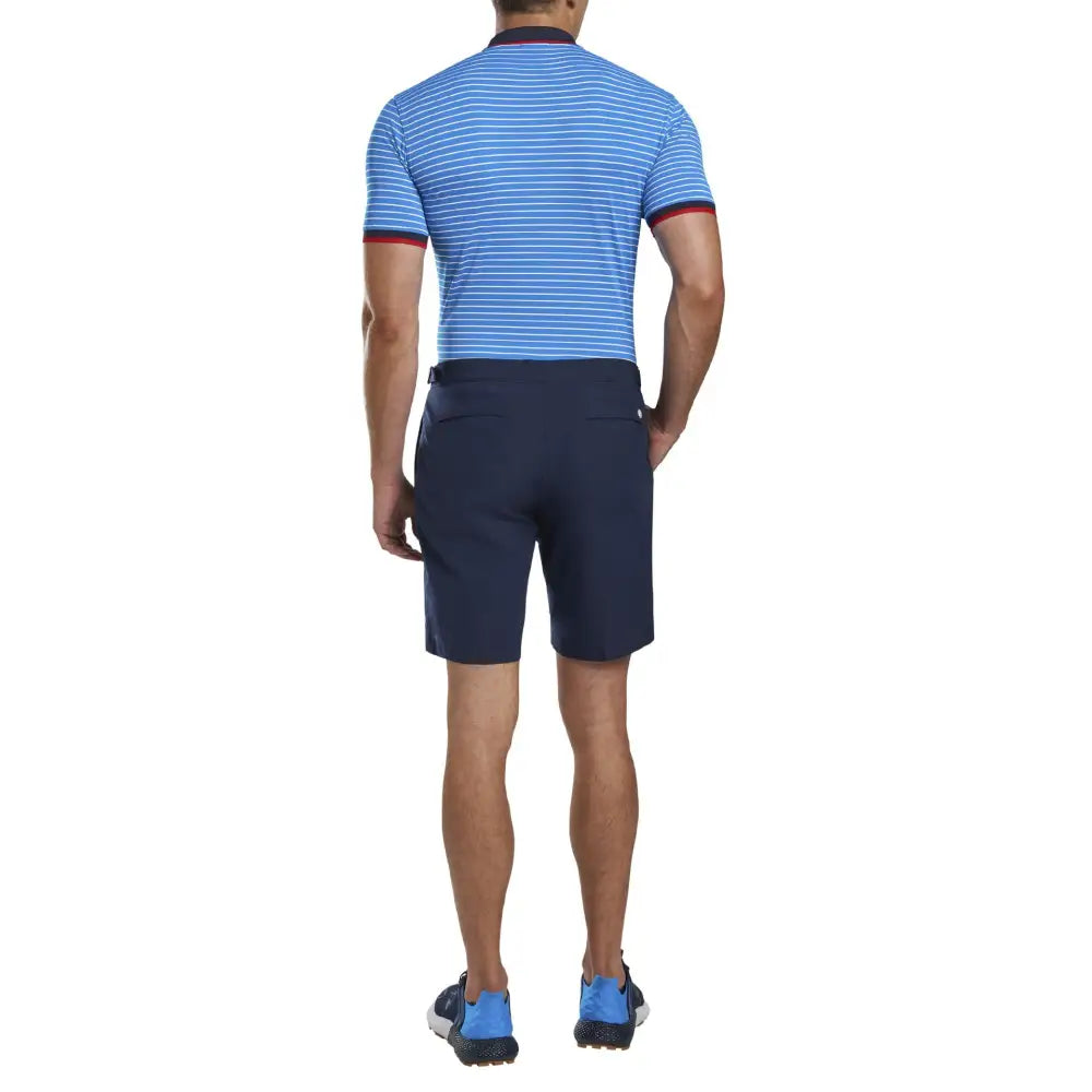 Áo Polo Tay Ngn Th Thao G/Fore Nam Perforated Wide Stripe Golf
