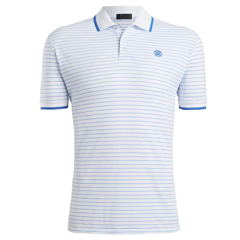 Áo Polo Tay Ngn Th Thao G/Fore Nam Perforated Wide Stripe Golf