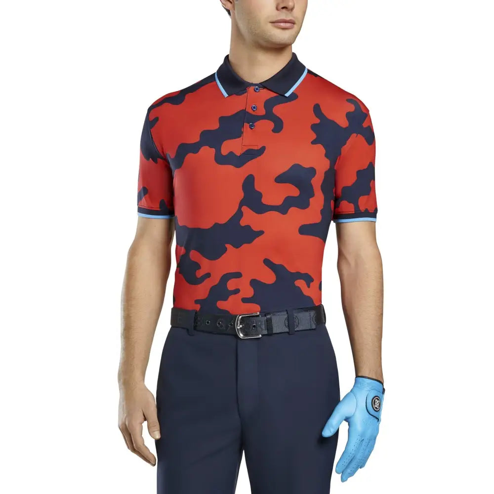 Áo Polo Tay Ngn Th Thao G/Fore Nam Printed Jersey Golf