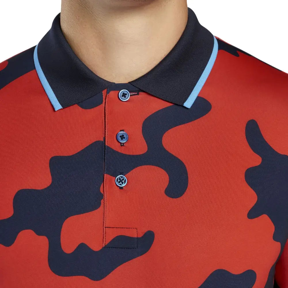Áo Polo Tay Ngn Th Thao G/Fore Nam Printed Jersey Golf