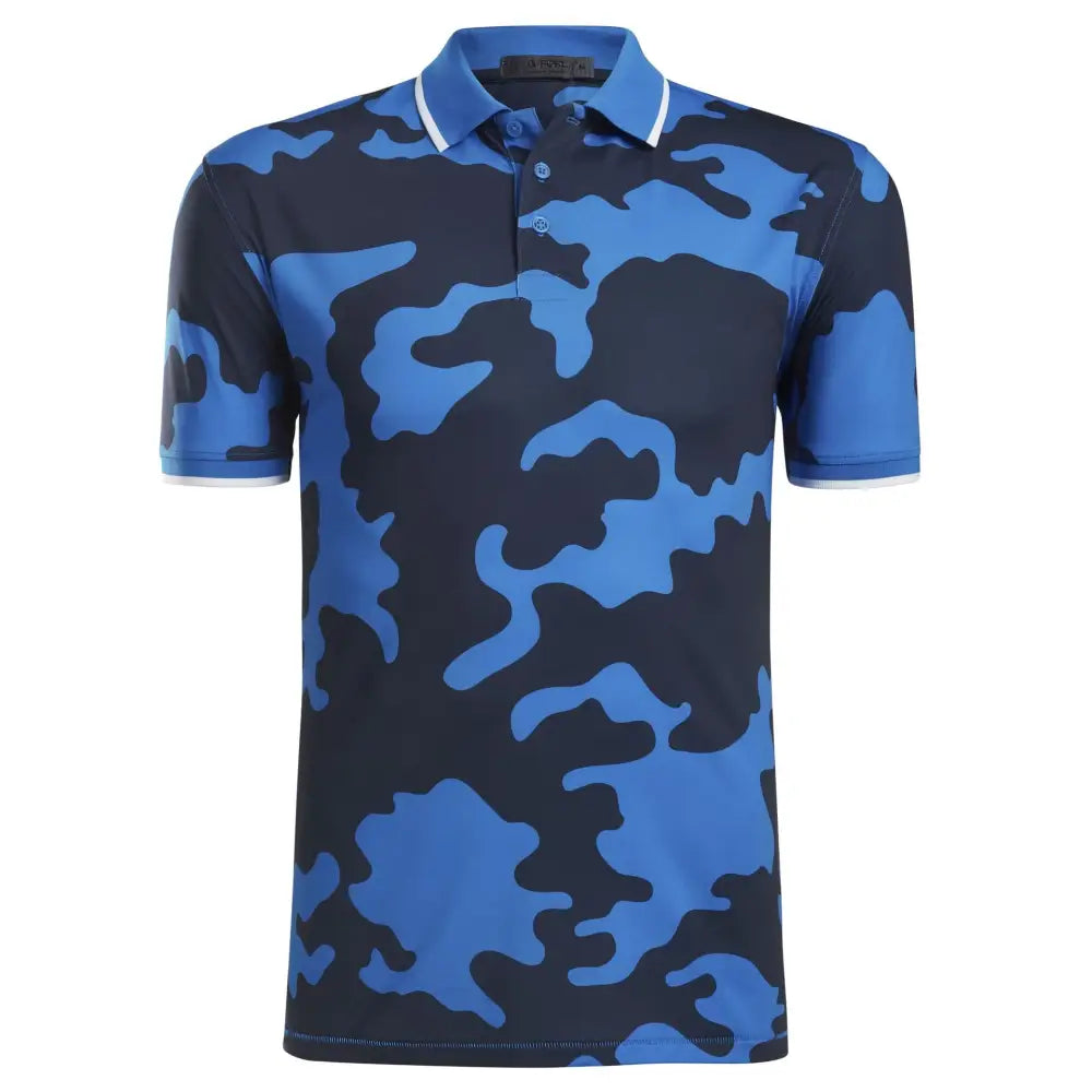Áo Polo Tay Ngn Th Thao G/Fore Nam Printed Jersey Xanh Dng M / M Golf