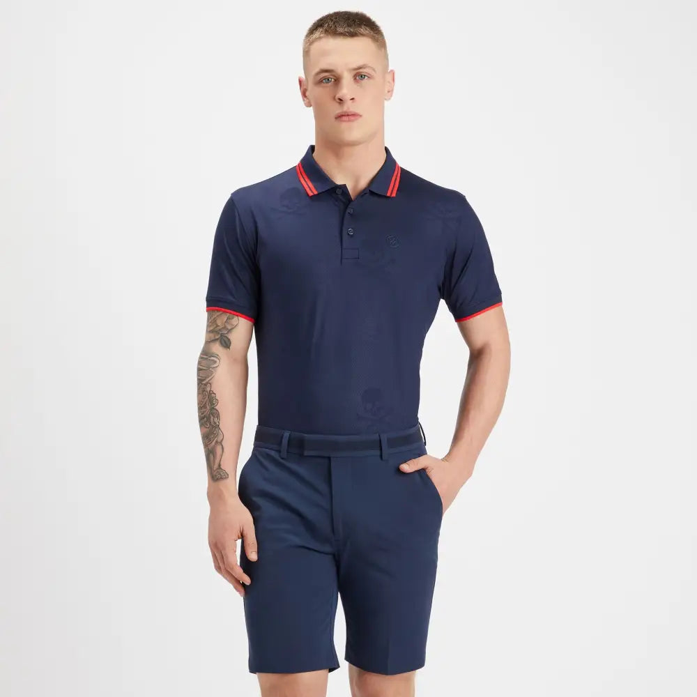 Áo Polo Tay Ngn Th Thao G/Fore Nam Skull & Tees Golf