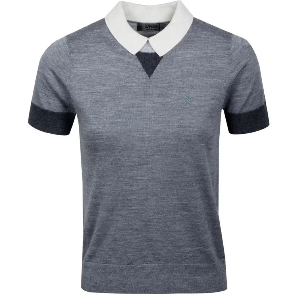 Áo Polo Tay Ngn Th Thao G/Fore N Layered Sweater Xám M / Xs Golf