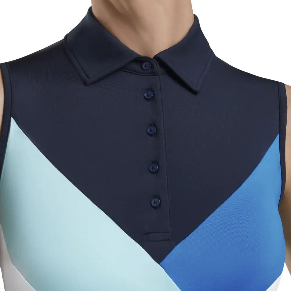 Áo Polo Tay Ngn Th Thao G/Fore N Multi V Sleeveless Golf