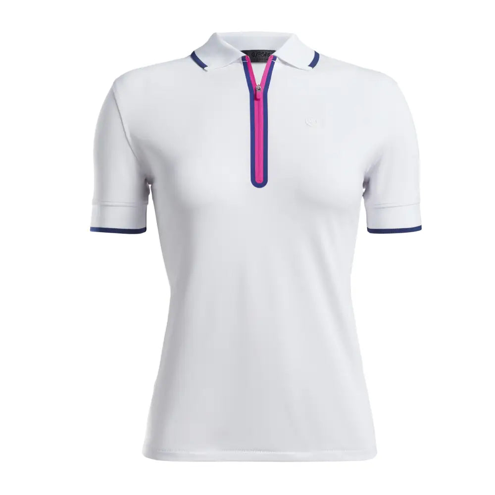 Áo Polo Tay Ngn Th Thao G/Fore N Zip Golf