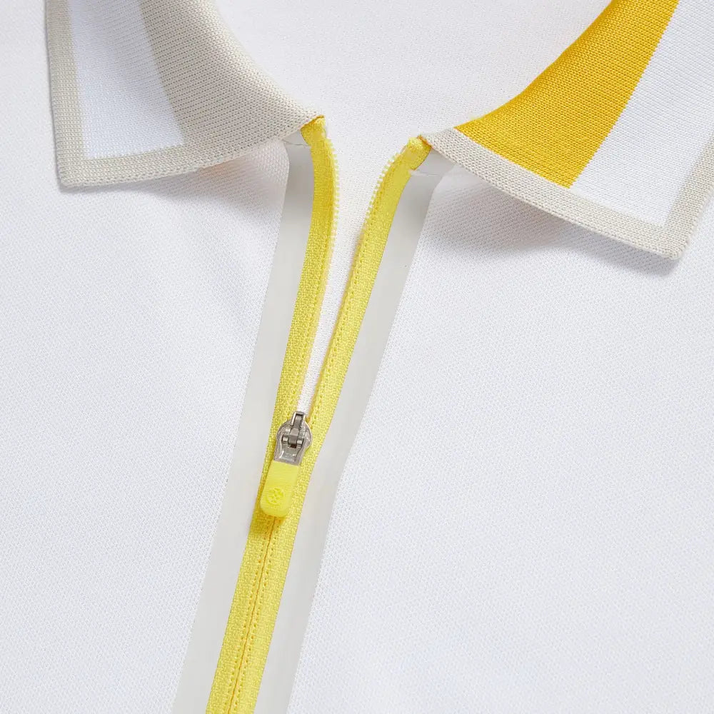 Áo Polo Tay Ngn Th Thao G/Fore N Zip W/ Contrast C&C Golf