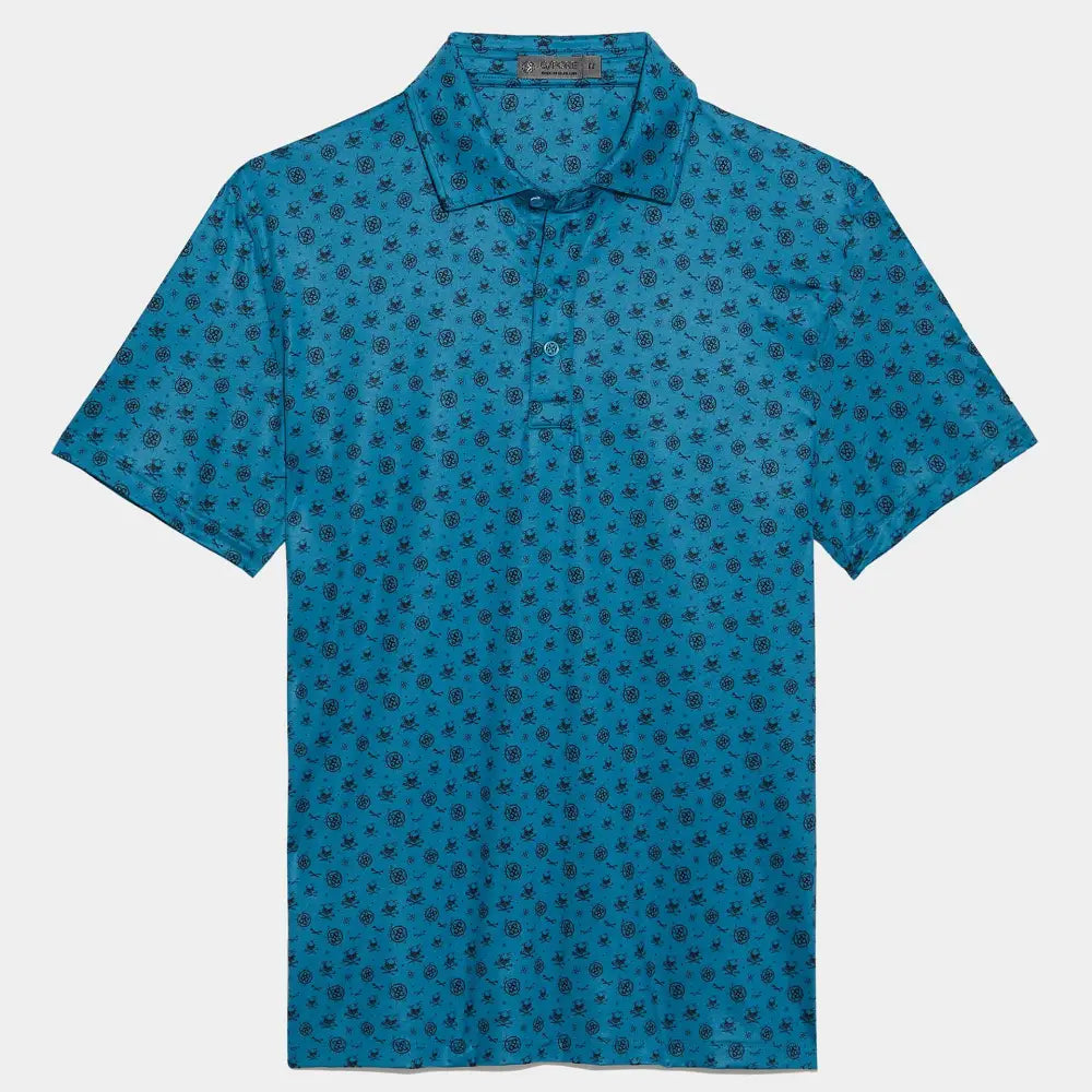 Áo Polo Tay Ngn Th Thao Nam G/Fore Skull & Ts Scribble Prnt Polo Hng Nht / M Tay Ngn Golf