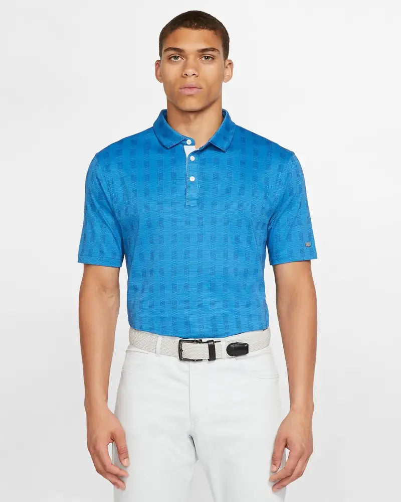 Áo Polo tay ngắn thể thao Nam Nike Golf ASMNKDRYPLAYERPOLOPLAID