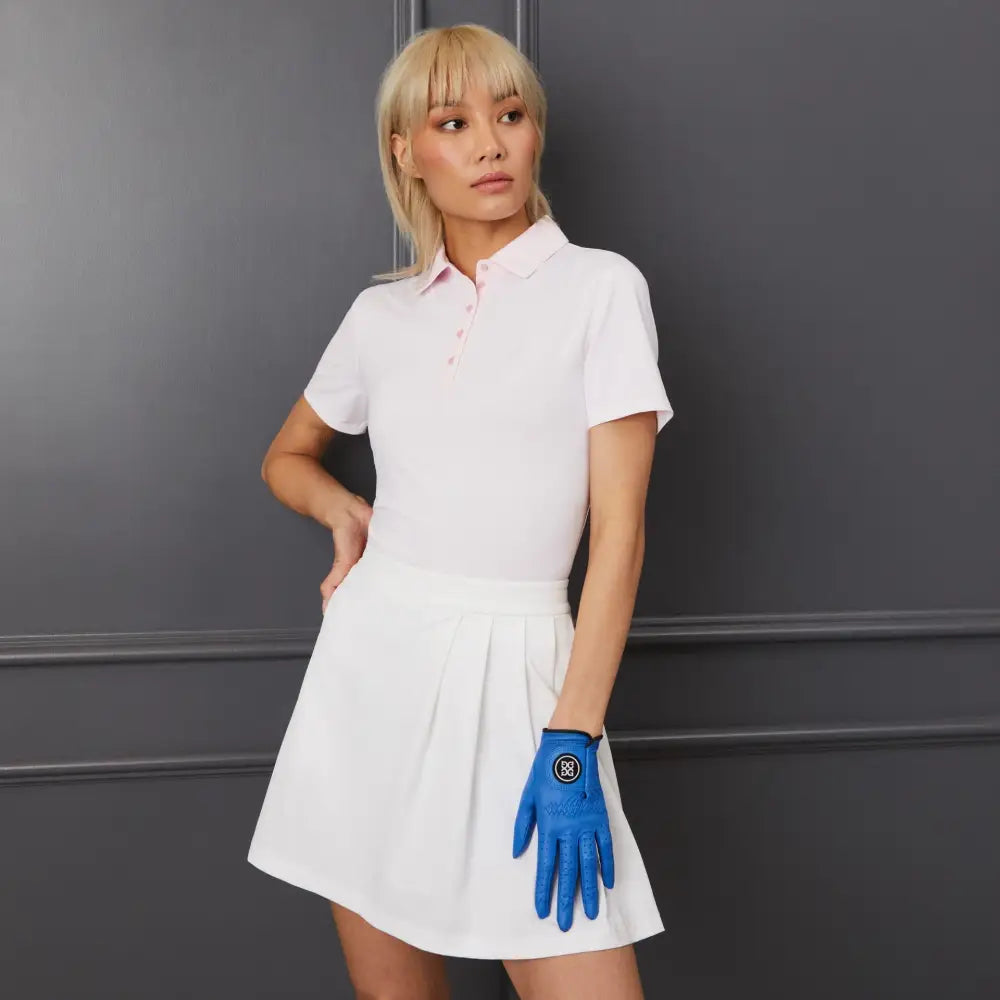 Áo Polo tay ngắn thể thao Nữ G/Fore FEEDER STRIPE POLO Góc 2